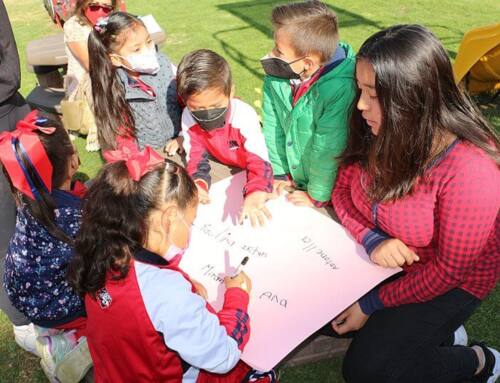 Alumnos de Psicología UMAD imparten taller a pequeños de preescolar