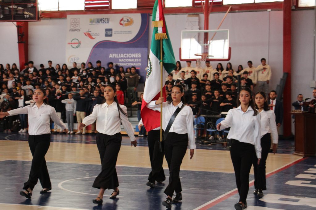 IMM Zavaleta conmemora el espíritu de la Revolución Mexicana con una ceremonia formativa y académica