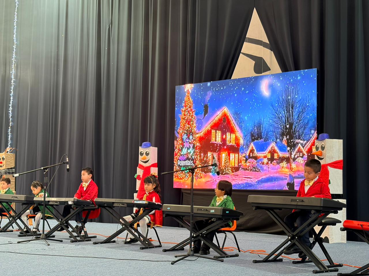 El espíritu de la Navidad iluminó al IMM Zavaleta en su tradicional festival de Preescolar