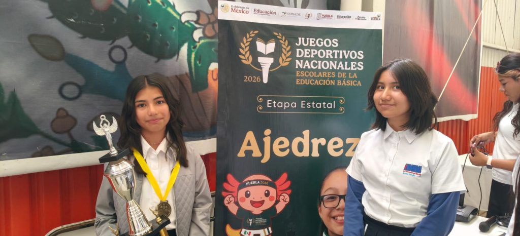 Talento IMM Zavaleta destaca en ajedrez a nivel estatal y avanza a competencia nacional