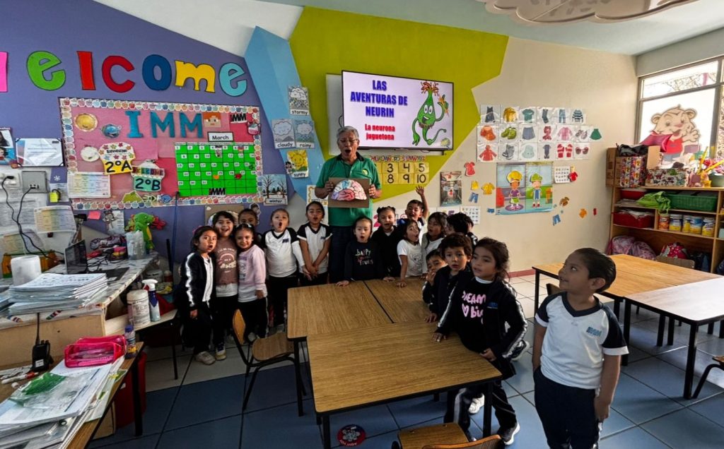 Pequeños descubren el poder de su cerebro en el Preescolar del Instituto Mexicano Madero Plantel Centro